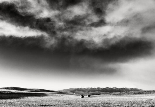 Crazy Mountains and Hay Bales, Montana 2022